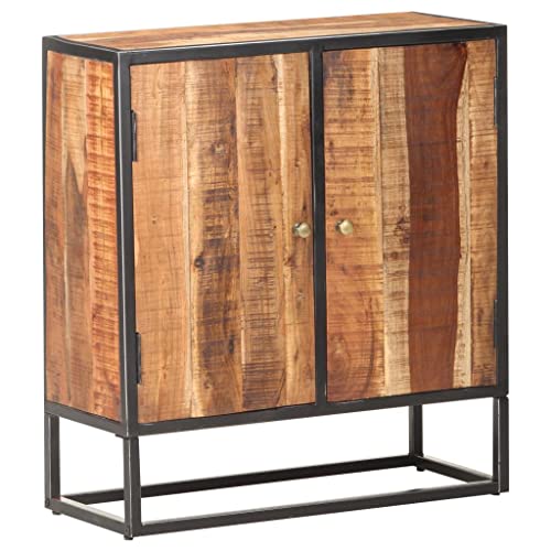 vidaXL Credenza 70x30x75 cm in Legno Grezzo di Acacia