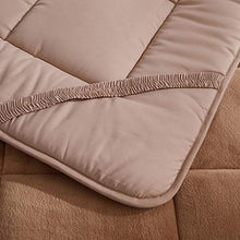 QVIVI Materasso Futon, Pieghevole Materassi Letto Futon Addensato Materasso da Campeggio Portatile Morbido Tatami Antiscivolo Dormitorio Studente Pad 1.2 * 2M
