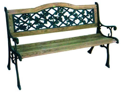 Vette CDF03805 Alabama Panchina in Ghisa, Verde