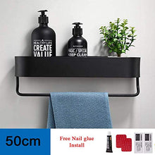 CENPEN - Mensola angolare per bagno, 30 – 50 cm, lunghezza 30 – 50 cm, per cucina e doccia, porta asciugamani, accessori da bagno