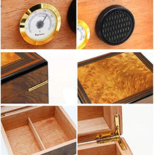 ZYING Grande capacità Cigar Cabinet Cigar Humidor - con umidificatore con umidificatore e igrometro Cigar