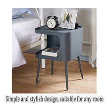 SILOLA Armadietto Laterale, Comodino Armadietto Camera da Letto, Comodino Camera da Letto, Armadietto Soggiorno, Divano del Soggiorno Armadietto Laterale Moda Ufficio Balcone Mobili