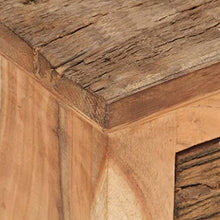 vidaXL Credenza 60x33x75 cm in Legno Massello di Acacia e di Recupero