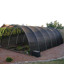 Rete parasole YXX Rete per Ombre Nere per Serra, Bordo in Tessuto Plastificato con Occhielli, Telo in Rete al 90% per Copertura per Pergola (Size : 6mx8m)