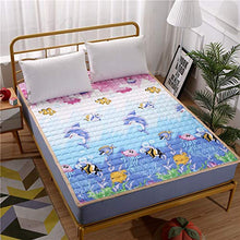 JiaQi Ultra-Sottile Materasso Pieghevole,ipoallergenico Materasso Morsetto Soldi,traspirabilità Tatami Bed Ground per Un Sonno Profondo Stuoia Pisolino-a 90x200cm(35x79inch)