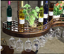 Yxsd portabicchieri da vino, scaffale per bicchieri di vino, portabicchieri da vino, portabicchieri da vino, portabicchieri da champagne, porta bicchieri da soffitto (dimensioni: 80 x 25 cm)