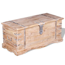 XINGLIEU Baule portaoggetti Marrone, Baule portaoggetti in Legno, Tavolo supplementare, 90 x 40 x 40 cm