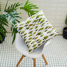 Cuscino per sedia, morbido, antiscivolo, con cinghie fisse, spessore quadrato, ideale per sedie da pranzo, casa, cucina, giardino, soggiorno, auto, ufficio, interni ed esterni