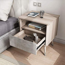 DYXYH Comodino, Nordic elegante Assemblare Gabinetto Camera da letto Comodino Locker cassetto del comodino moderno semplice imitazione legno bagagli