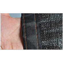 XIAOXIAO Rete ombreggiata Reticolato Dell'ombra 85% Sunblock Nero Maglia in Tessuto Resistente Ai Raggi UV for Bordo Nastrato Netto Dell'ombra della Pianta della Serra (Size : 3x5m)
