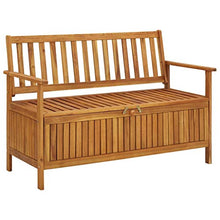 vidaXL Cassapanca da Giardino 120 cm in Legno Massello di Acacia