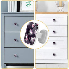 Arcobaleno di unicorno 4 PCS Pomelli per Porta, Pomolo per Mobile, Pomelli per Mobili con Viti, Maniglia per Armadietto, Pomelli per Porta, Pomelli per Cassetti per Porta, Armadio, Cassetto e Credenza
