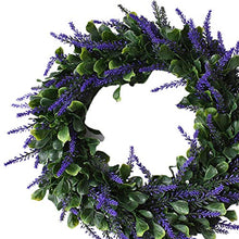 LPxdywlk Ghirlanda di Lavanda Artificiale Porta Appesa Decor Copricapo Fotografia Prop violaNone