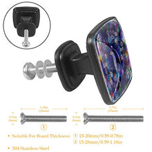 pavone (2) 4 PCS Pomelli per Porta, Pomolo per Mobile, Pomelli per Mobili con Viti, Maniglia per Armadietto, Pomelli per Porta, Pomelli per Cassetti per Porta, Armadio, Cassetto e Credenza