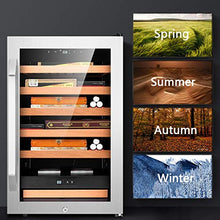 Cigar Cabinet Nude Raised Domestica Sigaro Elettronico Gabinetto Intelligente Costante di Temperatura E umidità Cabinet Legno di Cedro Cigar Gabinetto Cigar Box 70L