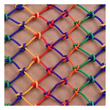 WEIFAN Rete di Sicurezza per Bambini, Decorazione a Colori per Asilo Scale di Protezione per balconi Recinzione anticaduta Tessitura Parco Giochi Rete da Arrampicata