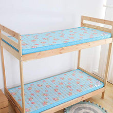 Y-H Portable Sonno Materasso Topper锛孴hick Flanella coprimaterasso Premium Tappetino Giapponese Tatami Letto Durevole per Studente dormitorio, Home-e 120 x 200 cm (119,4 x 200,7 cm)