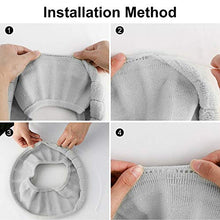 CJJCJJ Morbido Bagno Water Seat Cover Cuscino da Chiusura più Caldo (Gray)