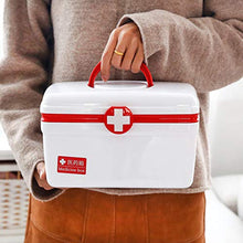 ColiCor - Armadietto per medicinali, kit di primo soccorso portatile, 17,5 x 27,5 x 17,5 cm