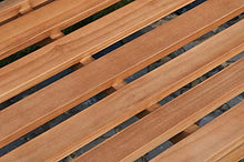 CLP – Panca da giardino in legno teak Jackson V2 in legno teak massiccio, resistente agli agenti atmosferici, 5 dimensioni, 2 posti / 3 posti
