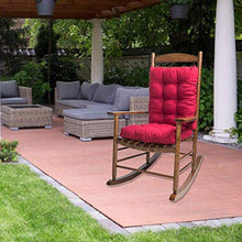 CHHD Lettini da Giardino e reclinabili, 2PCS Cuscino per Lettino con Schienale Sedia a Dondolo Cuscino per Divano Posteriore per Giardino di casa Relax