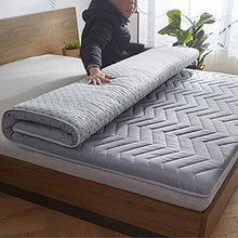 JiaQi Futon Tatami Materasso,Giapponese Thick Bed Ground,Deluxe Comfort Pieghevole Materasso Pieghevole Ipoallergenico Stuoia Pisolino Non-Slip Bottom-f 100x200x6cm(39x79x2inch)