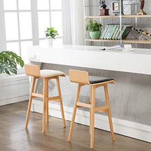 WSDSX Sedia da Ufficio Sgabello da Bar, Sedia da Ristorante Seggiolone Multifunzionale in Legno massello Sgabello da Bar Cucina Moda Sgabello Alto Sedia Girevole (Colore: Verde Scuro)