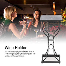 Portabottiglie per Vino Scatola per Vino Portaoggetti Per Vino Mobili In Metallo Con Finitura In Marmo Tavolo Superiore Con Portaoggetti Per Portaoggetti Per Vino Espositore Per Cucina Da Bar