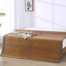 Kyman Estate stuoia di bambù Tessile della casa del Sonno Raffreddare Traspirante Mat materassino Coperta Antiscivolo bambù Pieghevole (Dimensione: 1.8x2.0m) (Size : 1.5x2.0m)