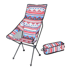 JIXIN Sedia da Campeggio Multicolor Picnic Beach Sedie con Schienale Pieghevole con Borsa per Il Trasporto Sedia Pieghevole Portatile da Esterno