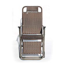 FUFU Sedie a sdraio Lounge Chair Lazy Lounge Chair Sedia pausa pranzo Sedia di vimini Sedia pausa pranzo Beach e reclinabile portatile e sedia a sdraio 70 * 58 * 106 cm (27,5 * 22,8 * 41,7 pollici) Pi