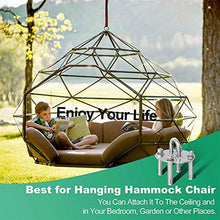 Heavy Duty Appendini Swing Swing Ganci Ganci Sospensione Con Bolt Per Calcestruzzo Insiemi Di Legno Playground Veranda Interni Esterni Sedile Trapeze Yoga, Ginnastica