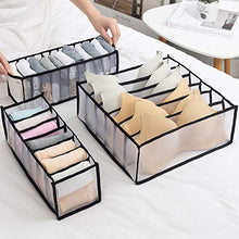 Petyoung Divisorio Organizer per Cassetto Intimo da 3 Confezioni Scatole per Calze Perfette per Vestiti Calzini Lingerie