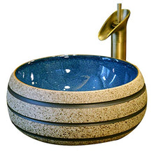sopra Controsoffitto Lavandino Lavabo in Ceramica Piscina per La Pulizia della Casa (Color : A.Sink*1)