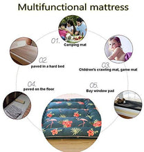YOLL Coprimaterasso in microfibra Pieghevole Futon Materasso 90 * 200cm~180 * 200cm Matrimoniale Singolo da Terra Tatami stuoie, Addensare Trapuntato Stile Giapponese Futon Coperta Tatami