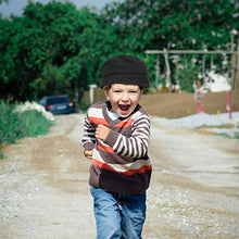 TOYANDONA Bambini Visiera Cappello Trasparente Visiera Copricapo Protezione per Il Viso Protezione per Il Viso Anti Sputo Anti Nebbia Visiera Cappello per Cucina per Bambini Forniture Esterne (Nero)