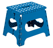 Arregui TB-027-A Sgabello Pieghevole Multiuso, 27 cm di altezza, blu