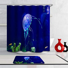 LIYAN Combinazione Bagno. Immagini Chiare E Colori Vivaci Rendono Il Tuo Bagno Pieno di Vita. Accessori da Bagno. Vita Marina. Medusa.