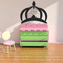 T-MK681 - Adesivi per testiera del letto, 57 x 66 cm, colore: Nero