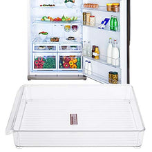 Rockyin Cucina Frigo Storage Box Scorrevole di plastica congelatore Cold Storage di economia di Spazio Rack (6138-Samll)