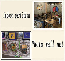 Protective net decoration / Tessuti a mano corda della canapa mesh multi-funzione Scale Balcone anticaduta for bambini Retro Bar Net Net soffitto Foto decorazione della parete netto appendere i vestit