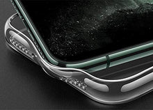 CrazyLemon Custodia Clear per iPhone 11, Frase di personalità divertente creativa Mood Tag Cover posteriore in silicone TPU ultra sottile anti giallo morbido Case Cover - 11