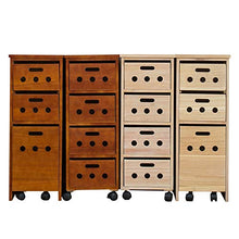 Ryyland-Home Cassapanca Stretta Legno Solido Stretta Governo di immagazzinaggio Bagno Cucina Combinazione Gabinetto Governo di immagazzinaggio (Color : White, Size : 30x40x80cm)