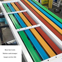 Panca da esterno per panchina da giardino Park, Terrazza panche di legno, sedie a sdraio patio per 2-3 persone, Sedia da veranda resistente alle intemperie Mobili da balcone/sdraio