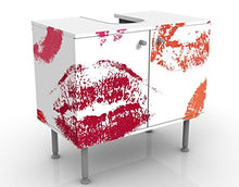 Apalis Design Vanity Baci 60 x 55 x 35 cm, Piccolo, Largo 60 cm, Regolabile, lavandino, lavabo, Rubinetto per lavabo da Bagno, Armadio, unità di Base, Bagno, Narrow, Flat