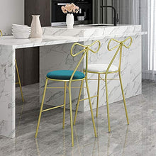 CMX-Barhocker Sgabelli da Bar da Cucina, sedie da bancone, Sgabello Moderno Imbottito, Sedia da appoggio, Sgabello a Isola con Schienale, Altezza Seduta 65 cm / 75 cm