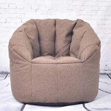 LuoMei Big Bag per Adulti Cuscino per Sedia da Pavimento Gigante Extra Large Gioco per Soggiorno Gioco da Giardino per Esterni Beanbag Lounger Chair Gratuito Invia Pennello AppiccicosoBlu