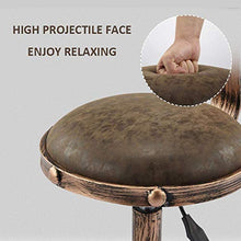 Poltrone Nubao Girevole Bellezza Sgabello con rotelle, Tavolo for massaggi Sgabello con panno di lino grigio Sedile, Altezza regolabile 43-53 cm, peso 160 Kg supportati, Sgabello altezza regolabile co
