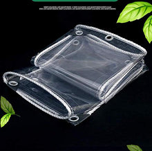 GONGSI Poly Tarp Poly Clear Poly, 0.35mm Multiuso PVC PVC Tarpaulin Tarpaulin Protective Copertura Protettiva, Impermeabile, Resistente alla lacrima Resistente all'aperto Giardino Patio