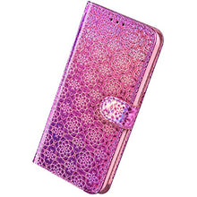 Robinsoni Custodia Compatibile con Samsung Galaxy Note 10 Cover Libretto Magnetica Cover Portafoglio Pelle PU Antiurto Cover Silicone Custodia Taccuino Cover 360 Gradi Telefono Custodia Signorile Rosa